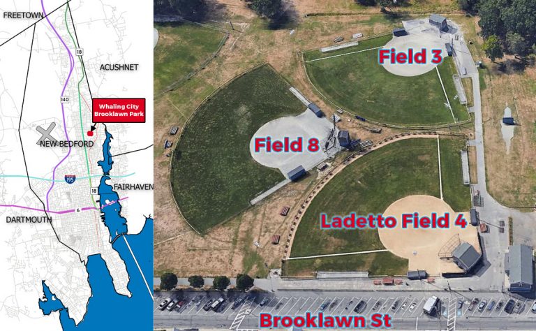 Field Map | Whaling City Youth Baseball League